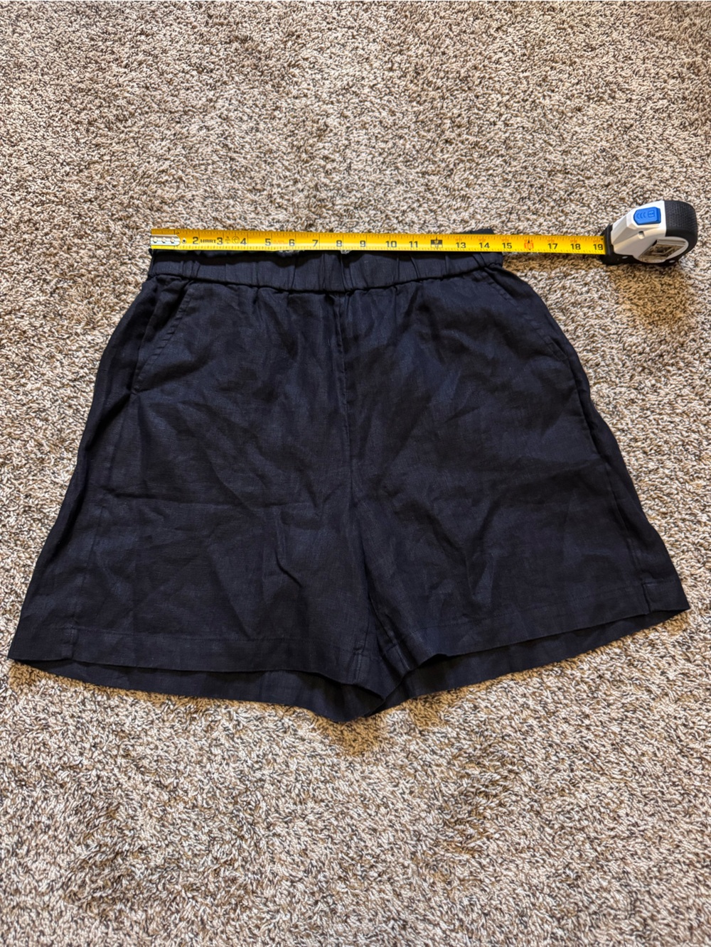 J. Crew Black High-Rise Elastic Waist Shorts - Picture 9 of 16